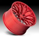 Asanti Black Label ABL39 Mogul FFT Candy Red Custom Wheels 3